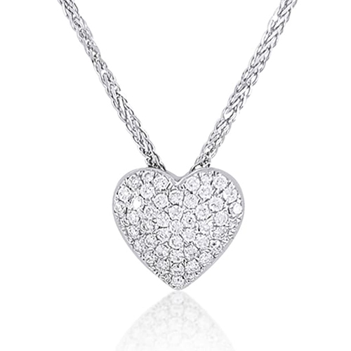 Realistic picture of Diamond Heart Pendant