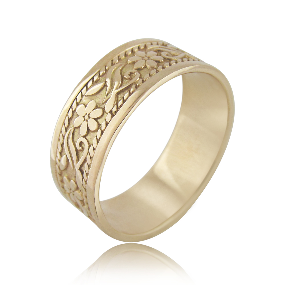 טבעת נישואין סגנון עתיק