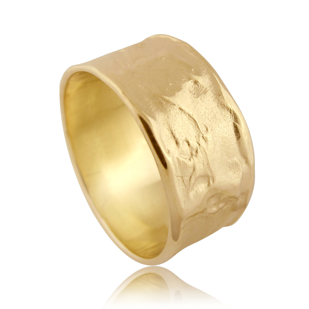 טבעת נישואין רחבה מעוצבת לאישה- במחיר מיוחד!