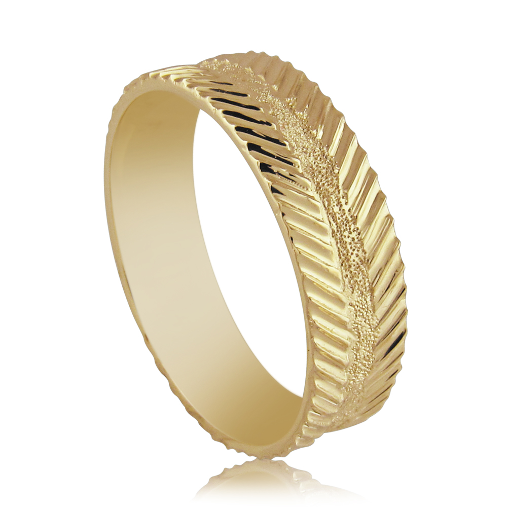 14K Yellow gold  Wedding ring