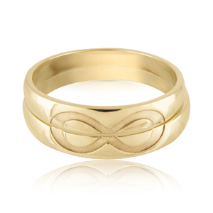 Infinity wedding Ring